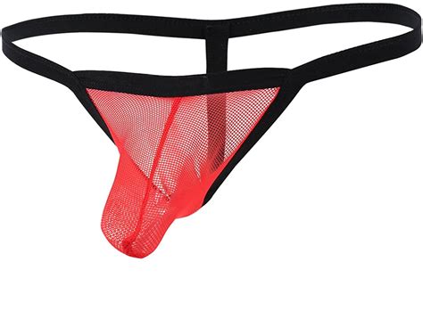 sheer thong men|BfM Mens Micro Sheer Thong Pouch Underwear .